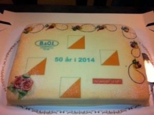 I fjor feiret vi med kake på Årsmøtet.